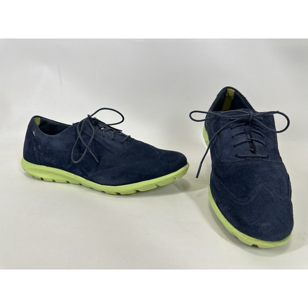 Rockport Women's Truwalk‎ Zero Oxford Shoes Size 8 M Blue Wingtip